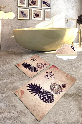 Set covorase de baie, L'essentiel Maison, Ecuador, Poliester, Multicolor