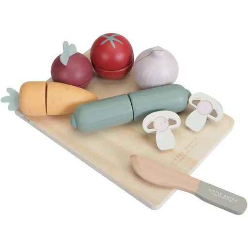Little Dutch Cutting Set Vegetables legume feliate 2 y+ 6 buc