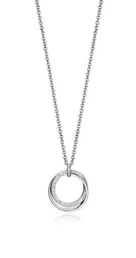 Viceroy Colier din oțel atemporal cu zirconii Chic75279C01000