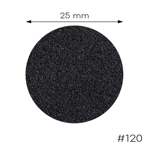 Rezerve pentru disc pedichiura - duritate 120 - 25mm