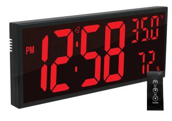 JVD Ceas digital cu termometru si higrometru DH309.2