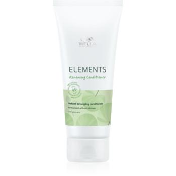 Wella Professionals Elements Renewing balsam pentru regenerare pentru un par stralucitor si catifelat 200 ml