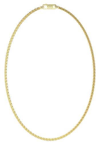 Guess Lănțișor bărbătesc placat cu aur Pit Stop JUMN04437JWYGT/U
