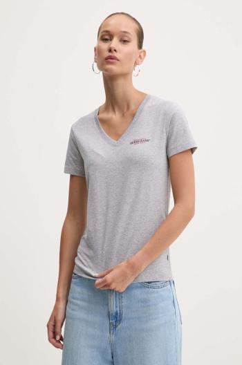 Tričko Guess Jeans šedá barva, W4YI23 J1314