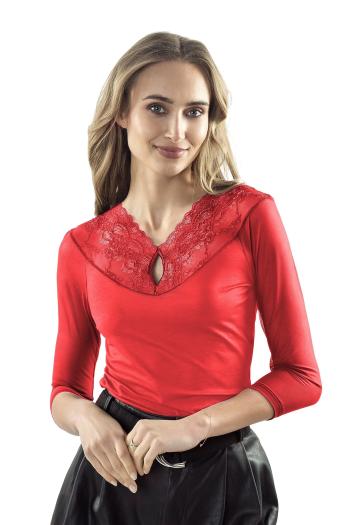 Bluză pentru femei Danita red plus