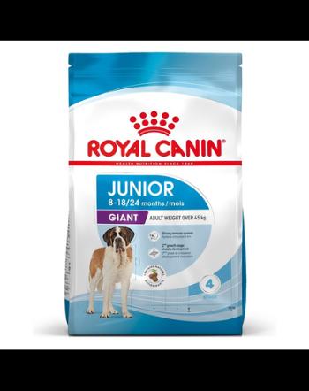 Royal Canin Giant Junior hrana uscata caine junior etapa 2 de crestere , 15 kg