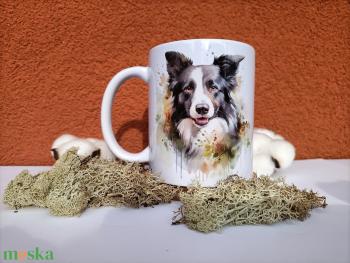 Kutyás bögre - Border Collie