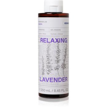 Korres Relaxing Lavender gel de dus relaxant 250 ml