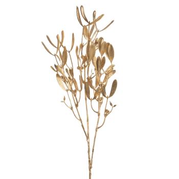 ArtFir VIanočná vetvička 211 | zlatá 10 x 66 cm