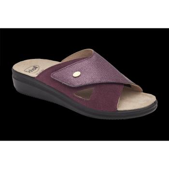 Papuci Scholl Antonia Cross burgundy, mărimea 40, 40 EU