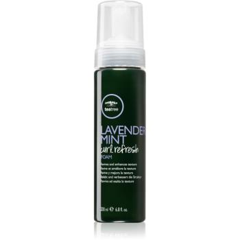 Paul Mitchell Tea Tree Lavender Mint spuma modelatoare pentru păr creț 200 ml