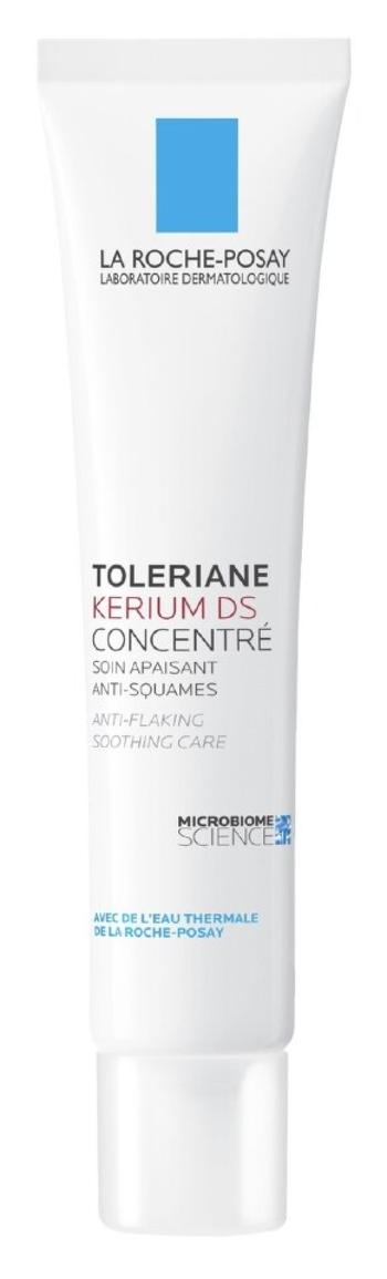 La Roche Posay Cremă concentrată cu microbiom Toleriane Kerium Ds Concentrate (Anti-flaking Soothing Care) 40 ml