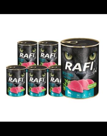 DOLINA NOTECI RAFI Cat adult sterilised Consereve hrana pisici sterilizate, cu ton 12x400 g