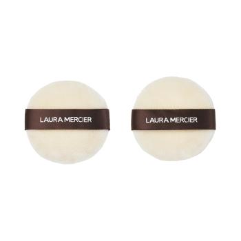 Laura Mercier Burete pentru pudră lejeră (Medium Velour Puff) 2 buc