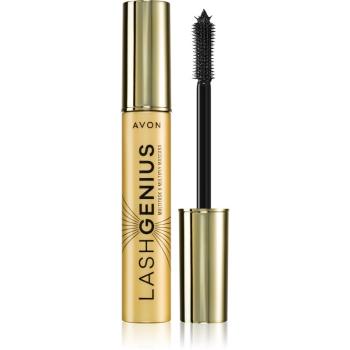 Avon Lash Genius Multitask & Multiply mascara din alge pentru volum , rotire si separare 5 in 1 culoare Blackest Black 10 ml