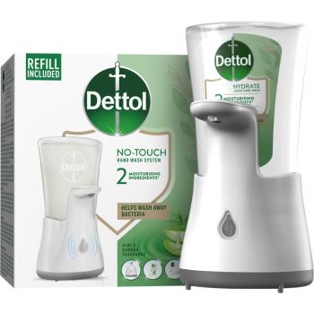 Dettol Soft on Skin Aloe Vera dozator de săpun cu senzor, fără atingere 250 ml