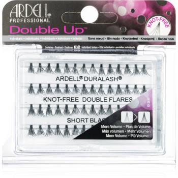 Ardell Double Up pachet cu gene fără noduri autoadezive mărime Short Black