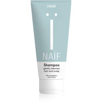 Naif Personal Care Shampoo sampon de curatare delicat pentru toate tipurile de păr 200 ml