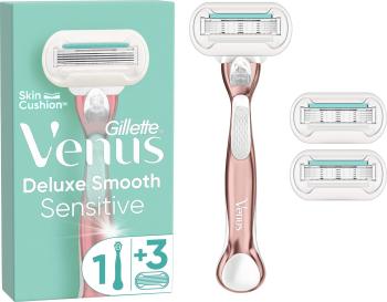 Női borotva GILLETTE Venus Extra Smooth Rose Gold + 3 db borotvabetét