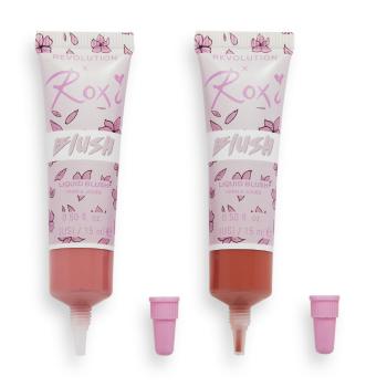 Revolution Set de farduri lichide X Roxi (Cherry Blossom Liquid Blush Duo) 2 x 15 ml