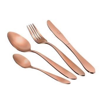 Berlinger Haus Set de tacâmuri 24 de piese Satin Rosegold Metallic Line