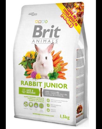 BRIT ANIMALS Rabbit Junior Complete 1,5 kg hrana iepurasi tineri