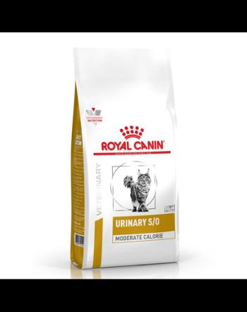 ROYAL CANIN Vet Cat Urinary S/O Moderate Calorie 400 g hrana dietetica cu continut scazut de calorii pentru pisici cu tulburari ale tractului urinar inferior, spre supraponderale