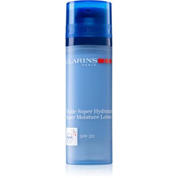 Clarins Men Super Moisture Lotion lapte hidratant pentru un aspect intinerit SPF 20 50 ml