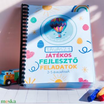 Tavaszi Játékos Fejlesztő Feladatok 3-5 Éves Gyerekeknek