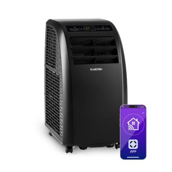Klarstein Metrobreeze Rom Smart, aer condiționat portabil portabil mobil, 10000 BTU / 3,0 kW, clasa energetică A, telecomandă
