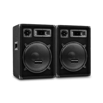 Auna Pro PW-1222 MKII, pereche de boxe PA pasive, 12 ", 300 W RMS / 800 W max