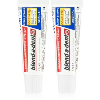 Blend-a-dent Extra Strong Original cremă de fixare pentru proteze dentare 2x47 g