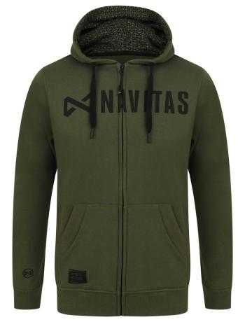 Navitas Rybářská Mikina Core Zip Hoody Green - XXL,Navitas Rybářská Mikina Core Zip Hoody Green - XXL