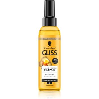 Schwarzkopf Gliss Oil Nutritive ulei protector pentru modelarea termica a parului 150 ml