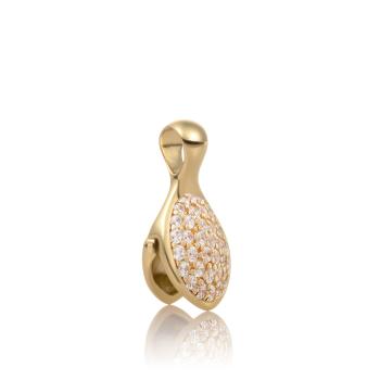 Sparkling Jewels Pandantiv placat cu aur cu zirconii cubice PENG02