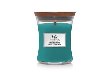 WoodWick Lumânare parfumată in vază medie Juniper & Spruce 275 g