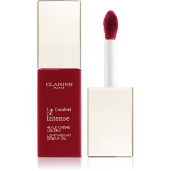 Clarins Lip Comfort Oil Intense ulei luciu de buze cu efect de nutritiv culoare 07 Intense Red 6 ml