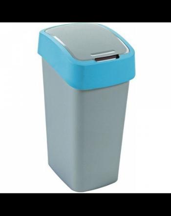 CURVER Coș de gunoi FLIP BIN 45 L argintiu/albastru