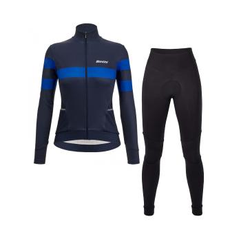 
                         Tricou și pantaloni de iarnă de ciclism - CORAL BENGAL+OMNIA W 
                