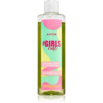 Avon #GirlsRule Green Tea & Verbena gel de dus revigorant 250 ml