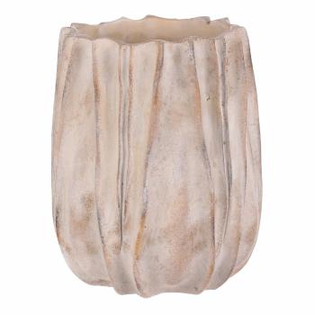 Vaza din beton, gri, 21 x 25 cm