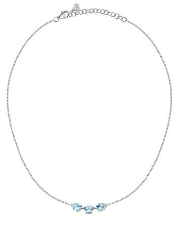 Morellato Colier de lux din argint cu zircon cubic Tesori SAIW289