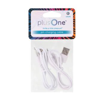 PlusOne Cablu USB de încărcare pentru mini vibrator PLO-6702DPK și PLO-6702LPK 2 buc