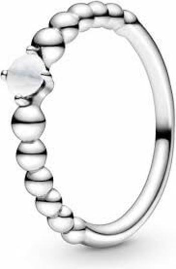 Pandora Inel din argint pentru femeile născute in aprilie 198867C04 54 mm