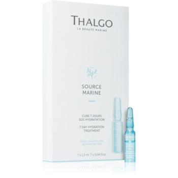 Thalgo Source Marine 7 Day Hydration Treatment 7 zile de tratament restaurativ pentru o hidratare intensa 7x1,2 ml