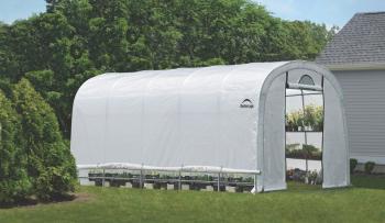 Fóliovník SHELTERLOGIC 3,7x6,1 m PE Dekorhome