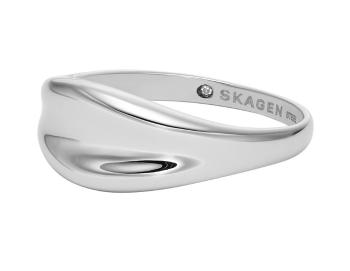 Skagen Inel modern din oțel pentru femei Anja Pebble SKJ1850040 57 mm