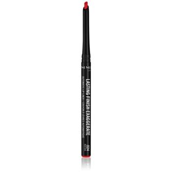 Rimmel Lasting Finish Exaggerate creion de buze automat culoare 024 Red Diva 0,25 g