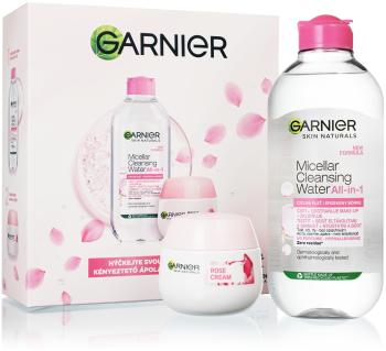 Garnier Set cadou pentru îngrijirea pielii sensibile Skin Naturals Rose