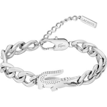 Lacoste Brățară din oțel pentru femei Crocodile 2040373